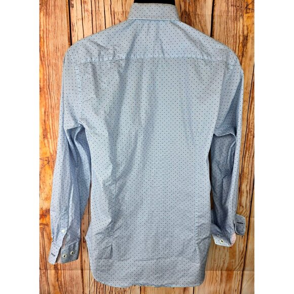 CON.STRUCT Slim Fit Stretch Shirt 16 34/35 Medium - Picture 2 of 7